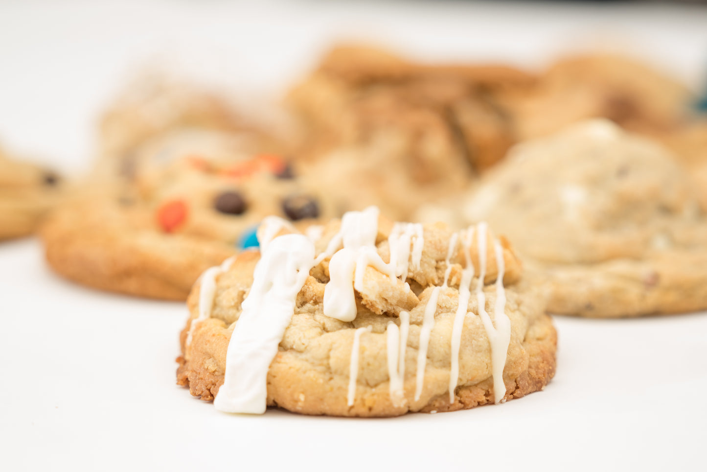 White Chocolate Chip Banana Pudding Cookie