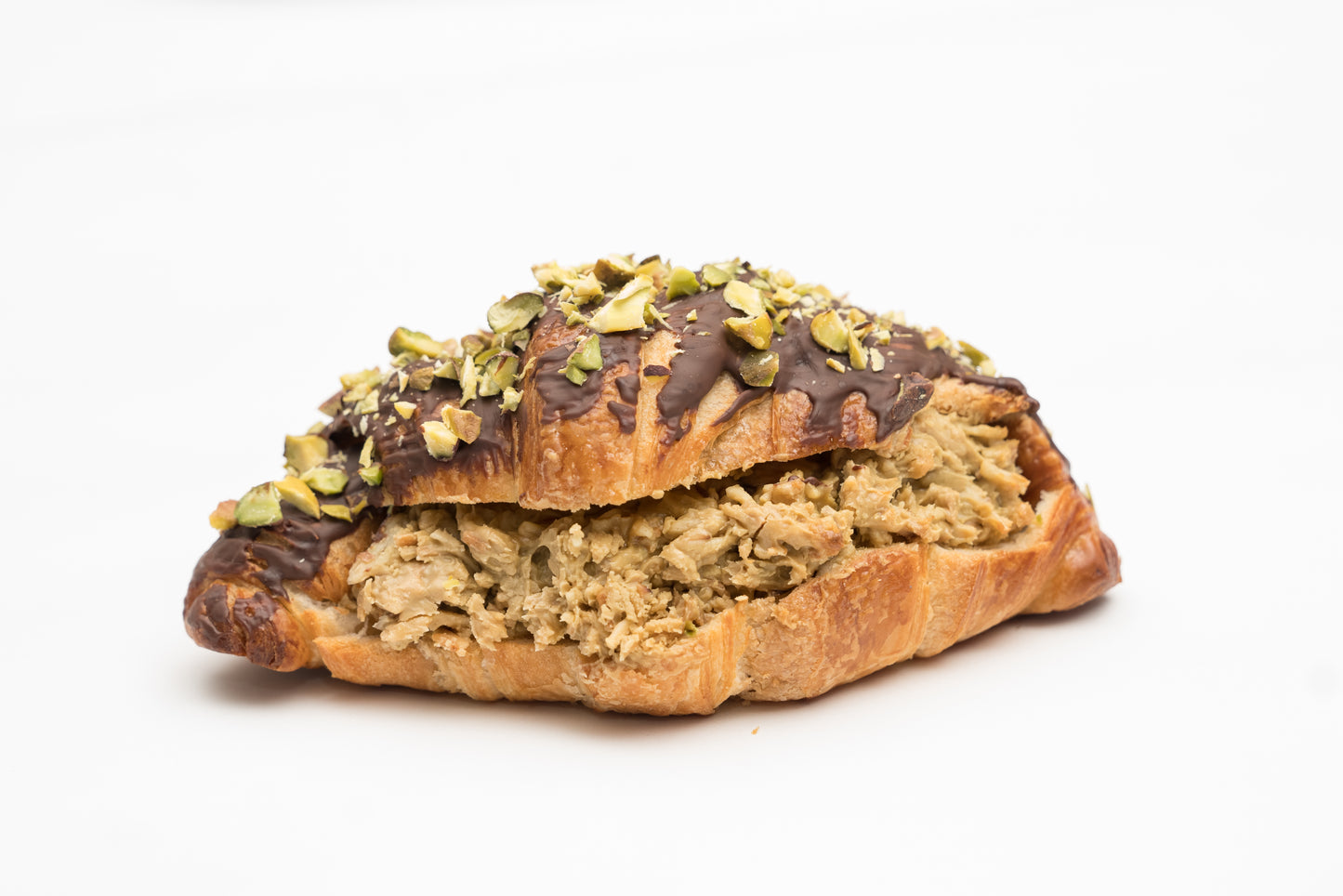 Stuffed Dubai Chocolate Croissant