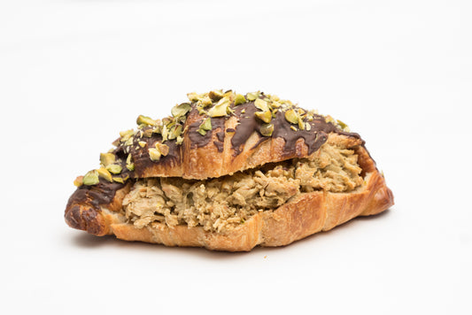 Stuffed Dubai Chocolate Croissant