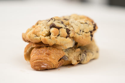 Stuffed Chocolate Chip Croissant Cookie