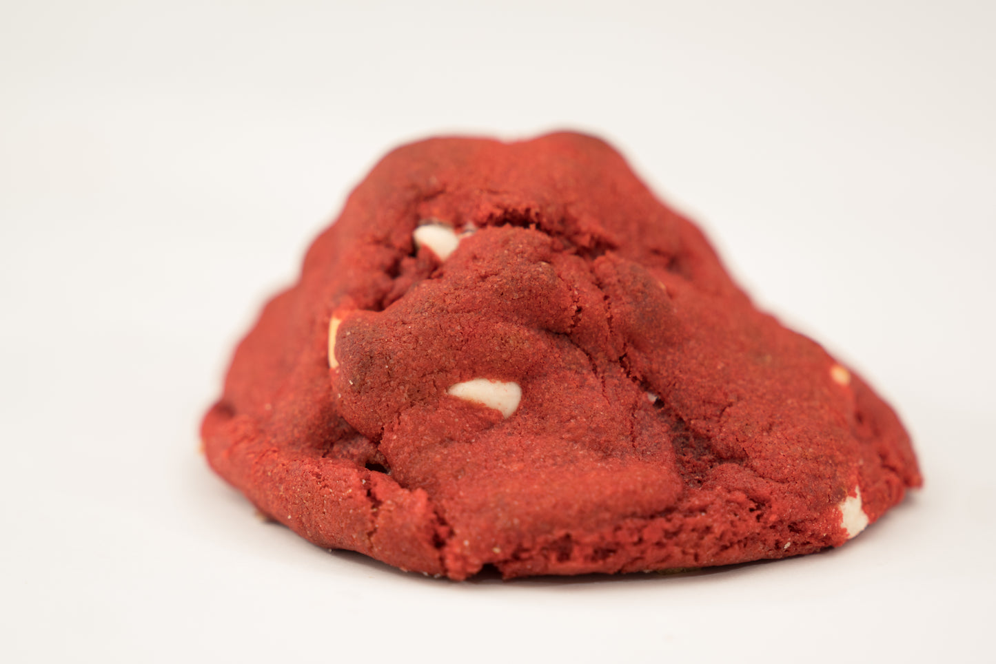 White Chocolate Chip Red Velvet Cream Cheese Cookie