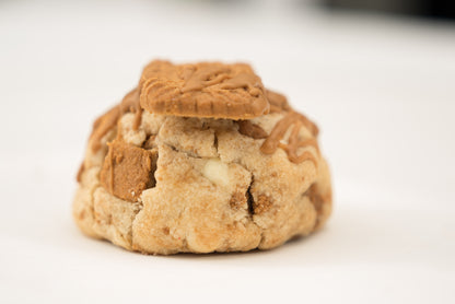 White Chocolate Chip Butter Biscoff Cookie