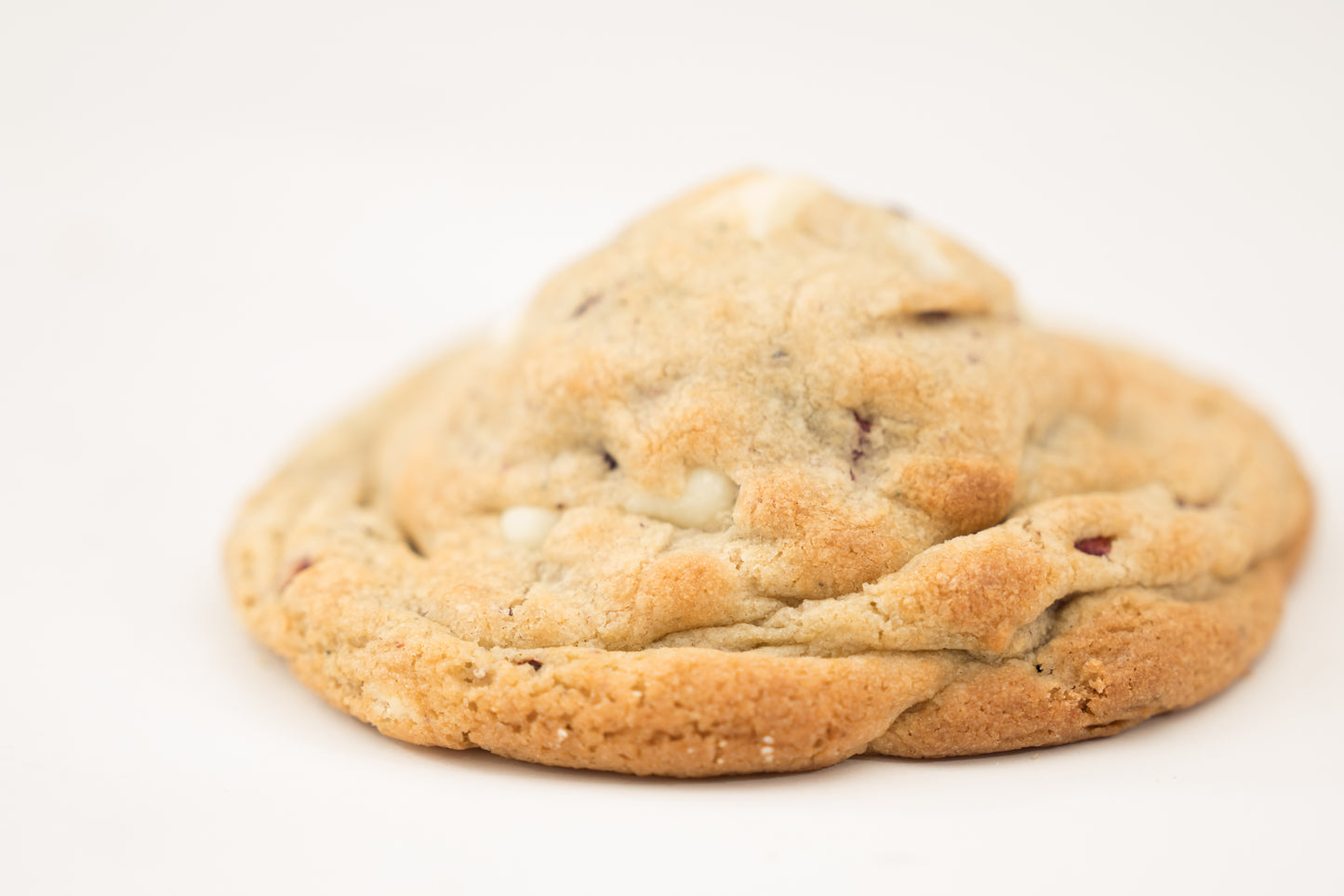 White Chocolate Chip Raspberry Cookie