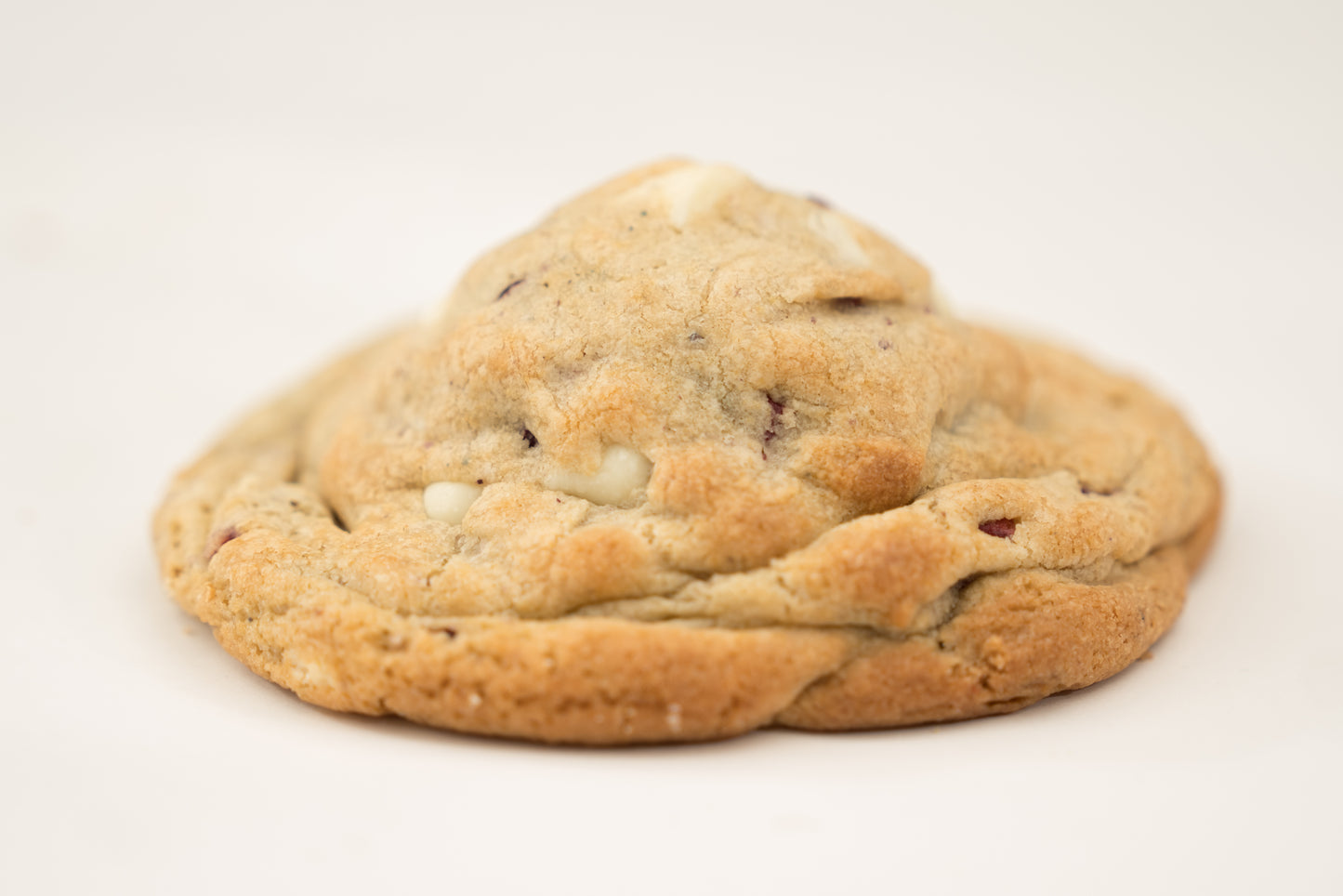 White Chocolate Chip Raspberry Cookie