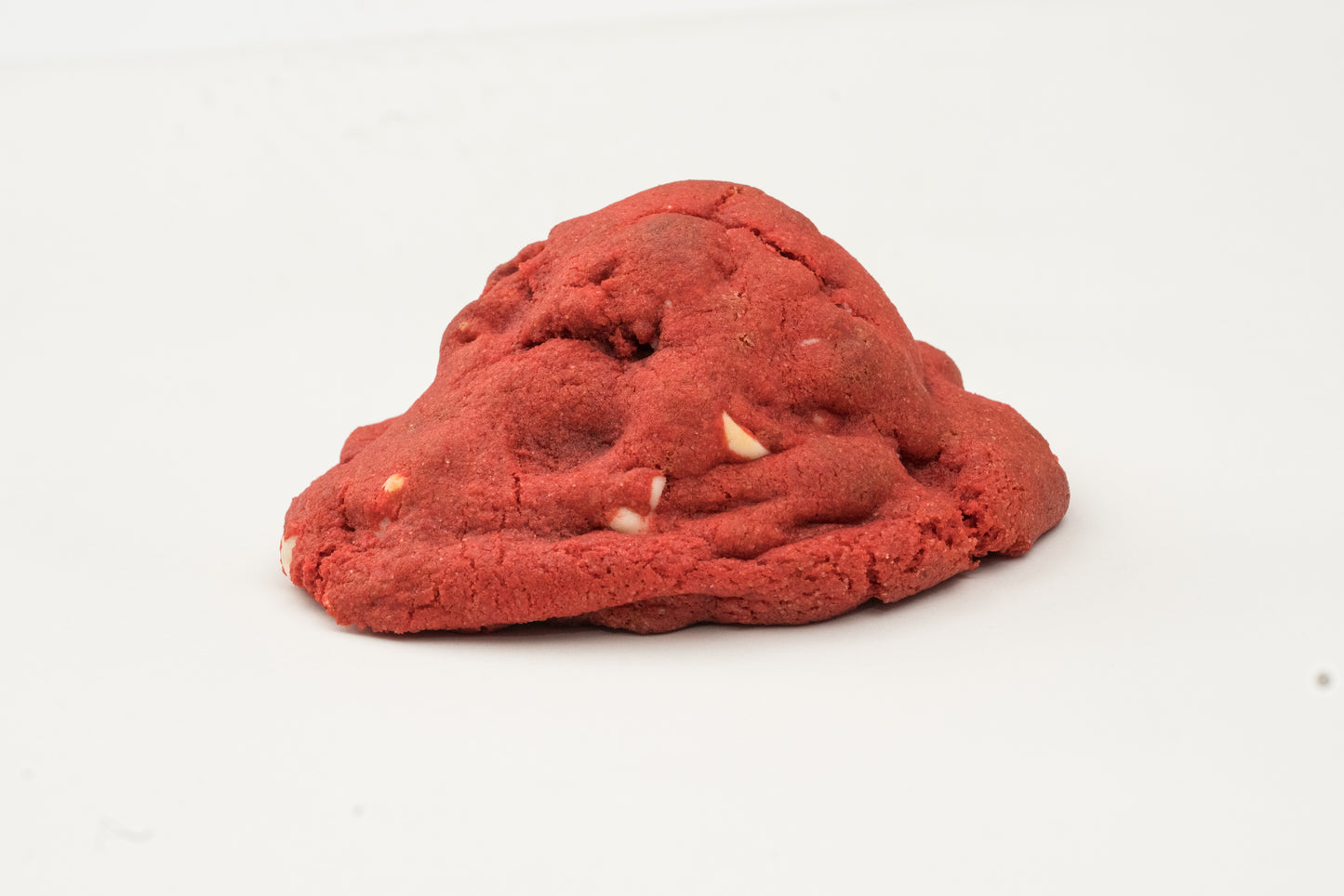 White Chocolate Chip Red Velvet Cream Cheese Cookie