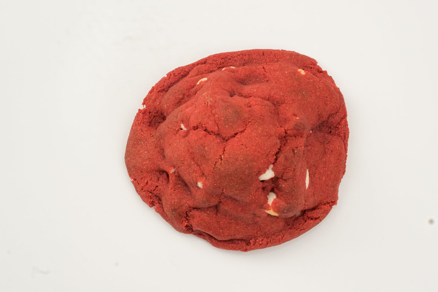 White Chocolate Chip Red Velvet Cream Cheese Cookie