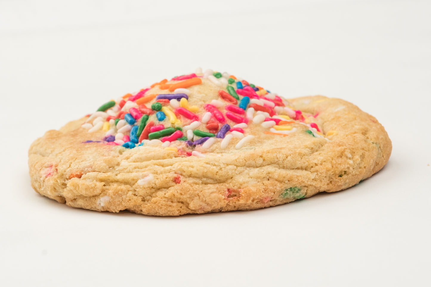 White Chocolate Chip Birthday Cake Cookie