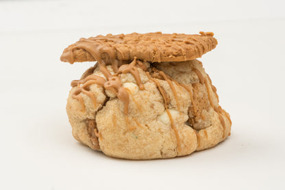 White Chocolate Chip Butter Biscoff Cookie