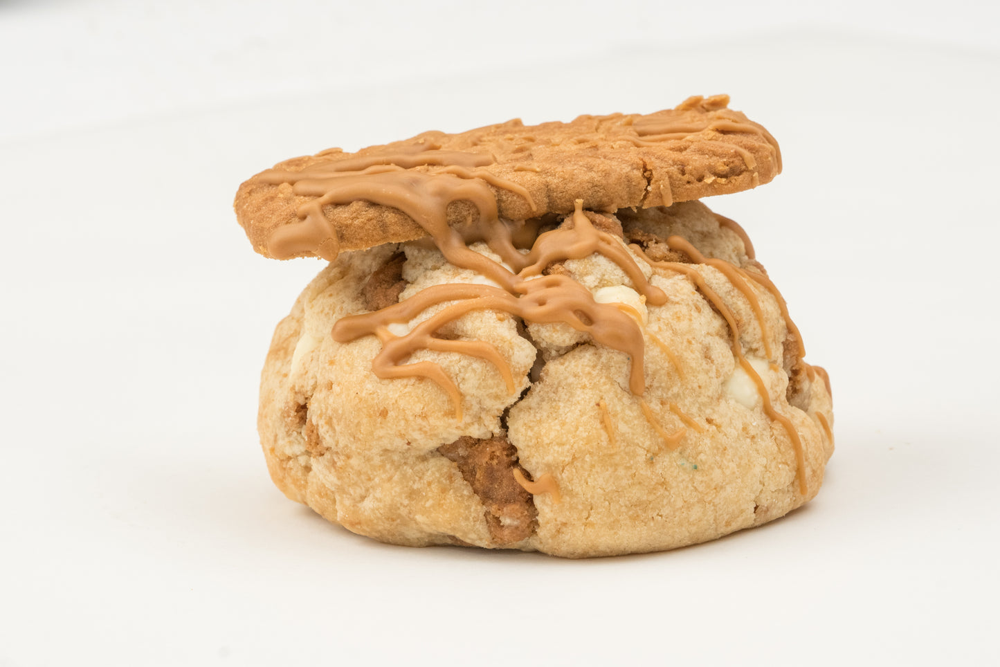 White Chocolate Chip Butter Biscoff Cookie