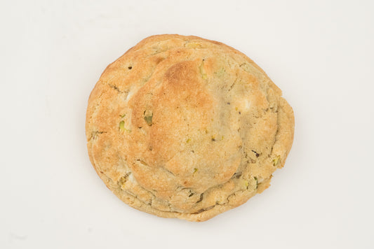 White Chocolate Chip Pistachio Cookie