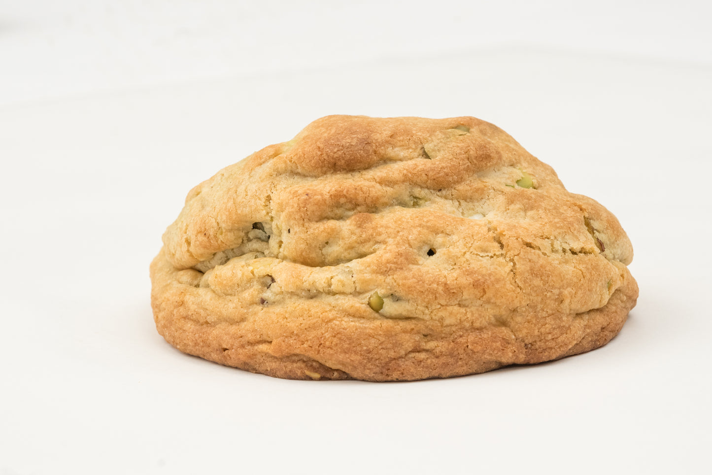 White Chocolate Chip Pistachio Cookie