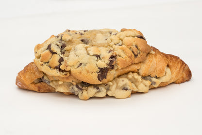 Stuffed Chocolate Chip Croissant Cookie