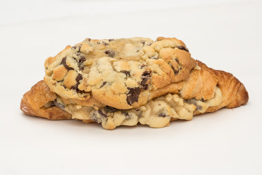 Stuffed Chocolate Chip Croissant Cookie