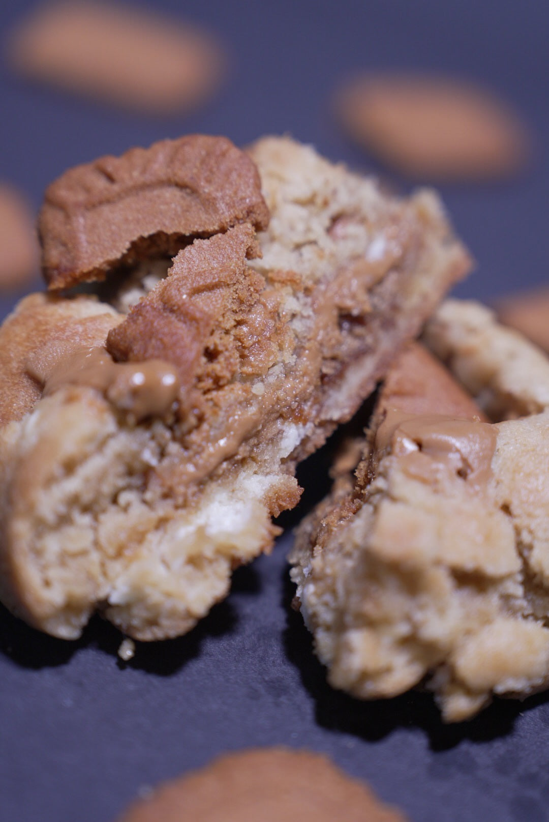 White Chocolate Chip Butter Biscoff Cookie