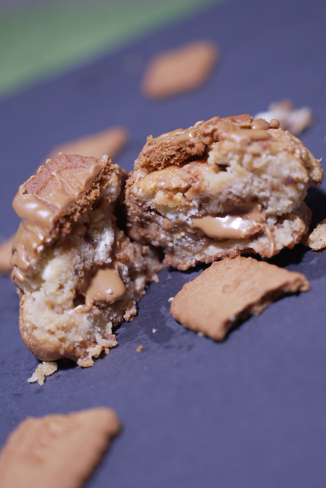 White Chocolate Chip Butter Biscoff Cookie