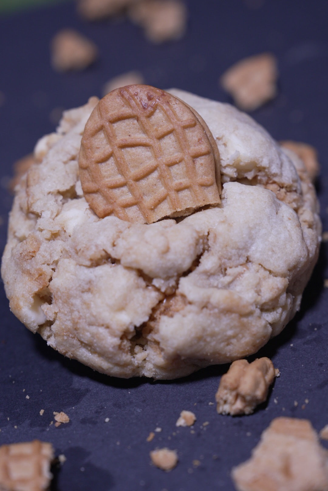 White Chocolate Chip Nutter Butter Cookie