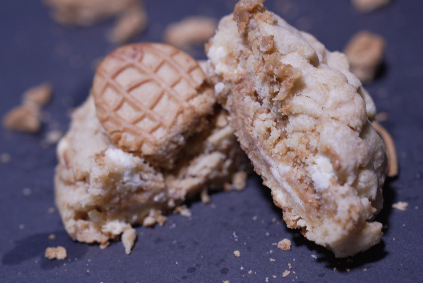 White Chocolate Chip Nutter Butter Cookie