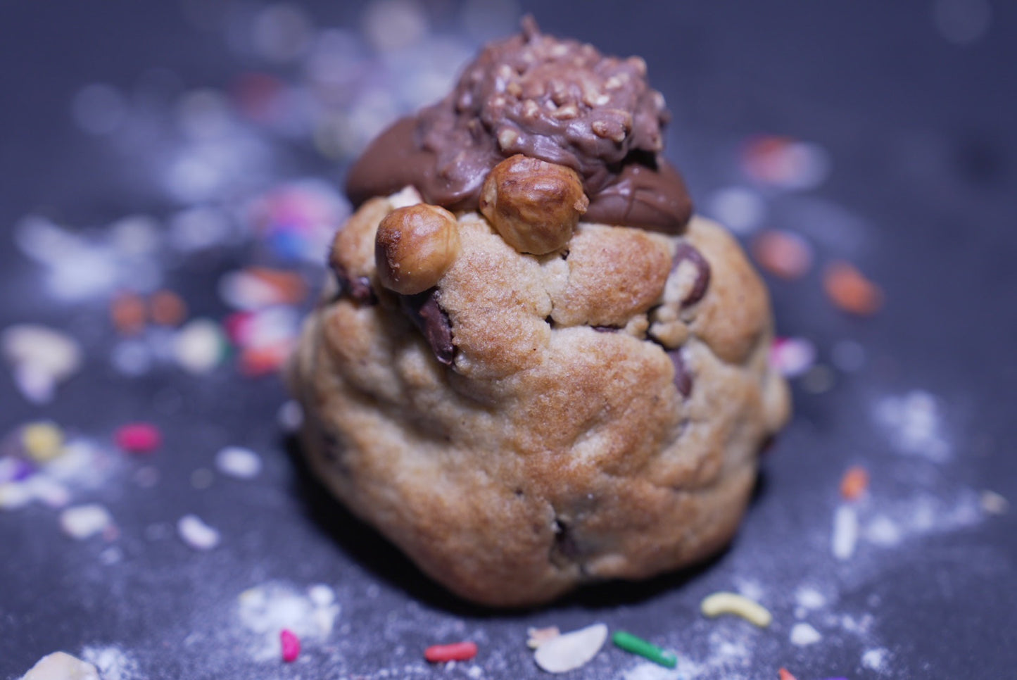 Chocolate Chip Ferro Rocher Cookie